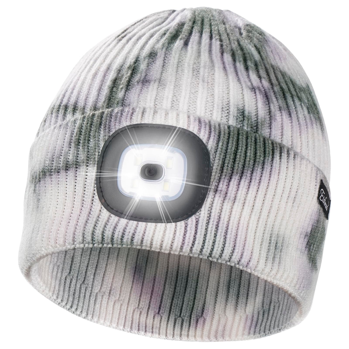 Etsfmoa Unisex Beanie with The Light, Gifts for Men Dad Father Winter Caps