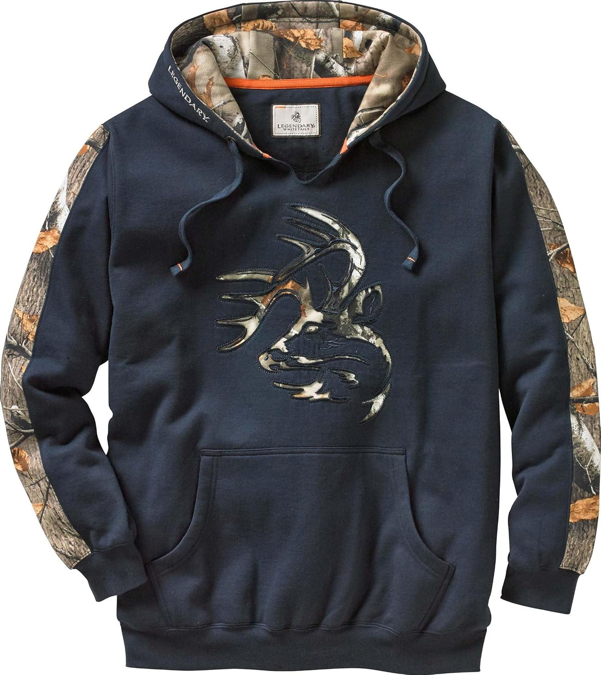 Legendary Whitetails Mens Camo Pullover Hoodie Hunting Sweatshirt