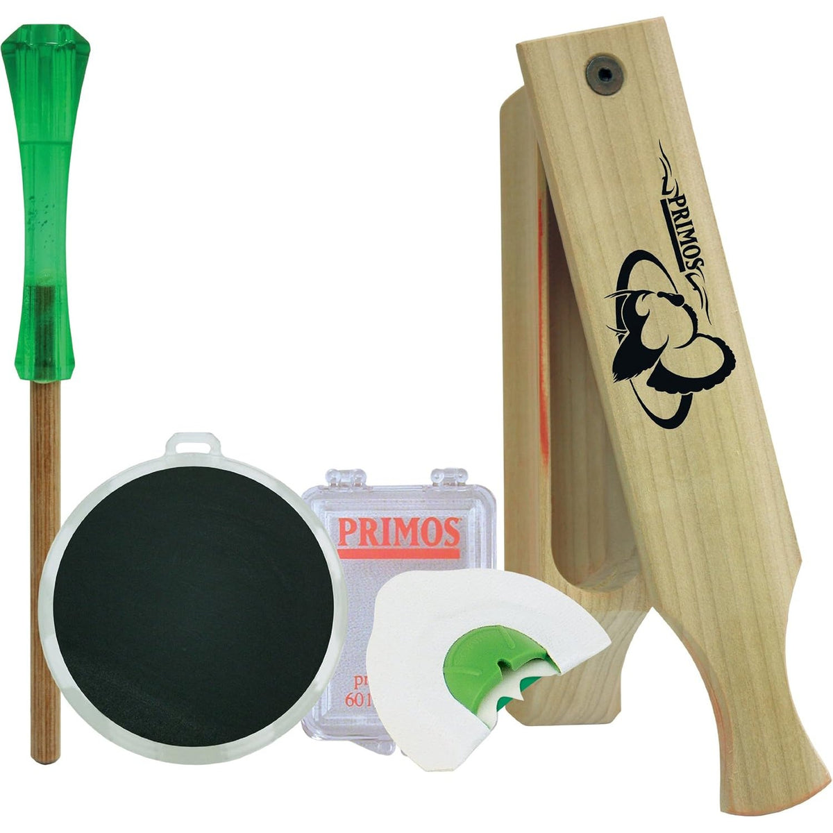 PRIMOS Hunting Turkey Caller Starter Pak with 4 Turkey Calls