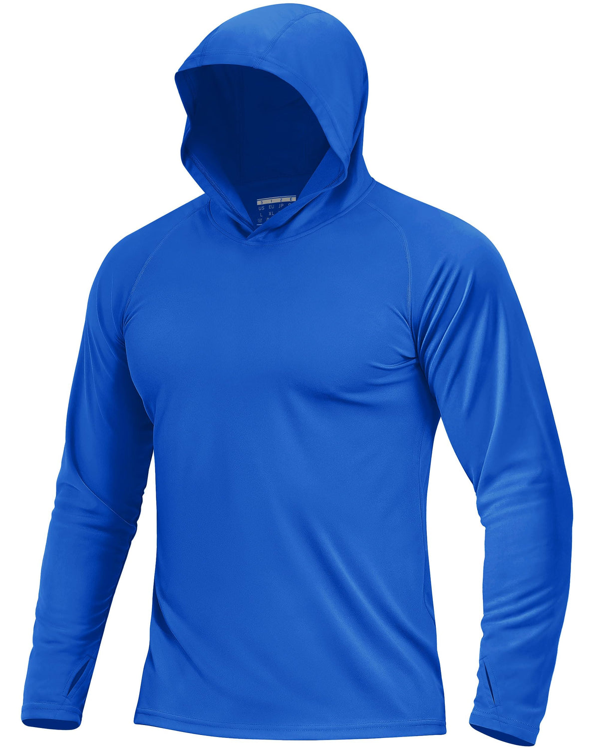 Boladeci Men's UPF 50+ Sun Protection Lightweight Hoodie Shirts Long Sleeve Fishing Shirt SPF UV Hiking Swim