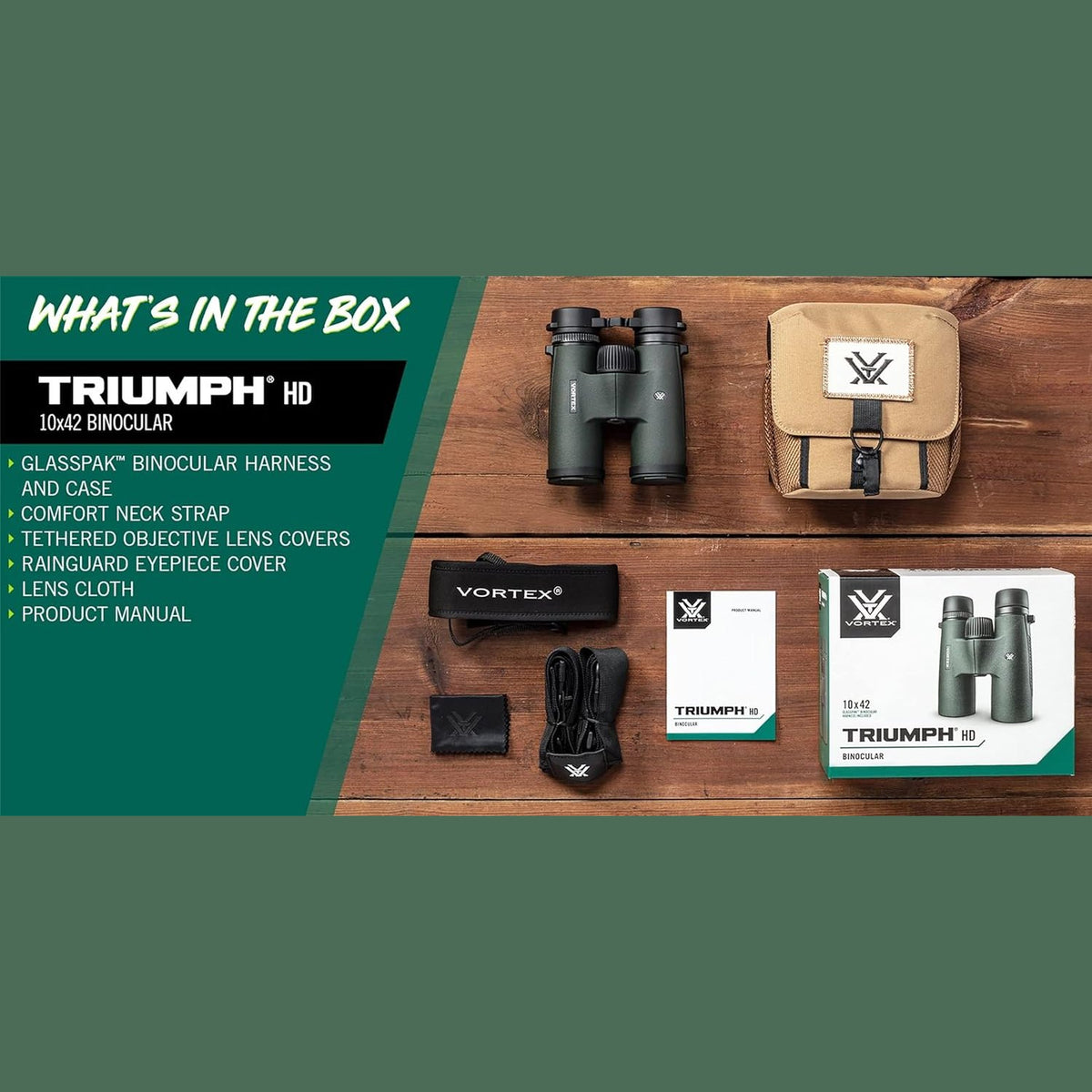 Vortex Triumph HD 10x42 Binoculars