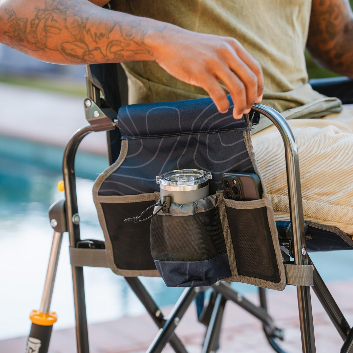 GCI Outdoor Stowaway Rocker - Hunter Topo