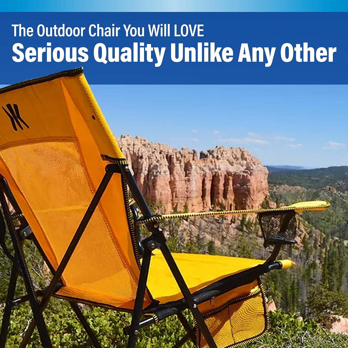 Kijaro Dual Lock Chair Color: Victoria Desert Orange