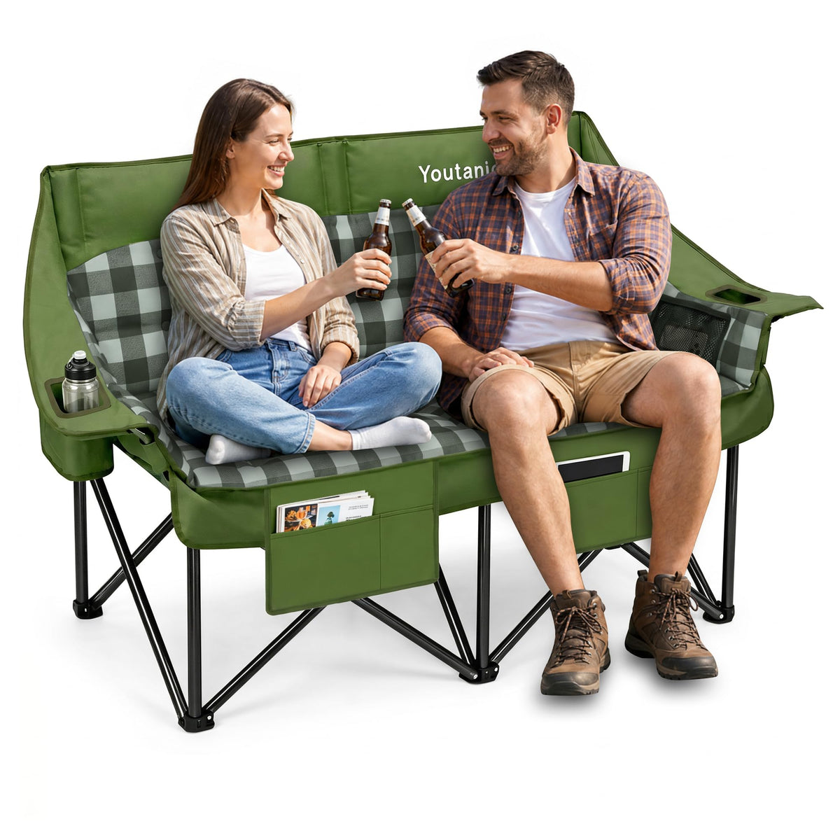 Youtanic Oversized Camping Chair, Portable Folding Camping Chairs