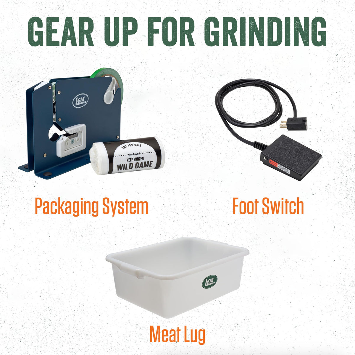 LEM Products BigBite #8 Meat Grinder, Electric Meat Grinder
