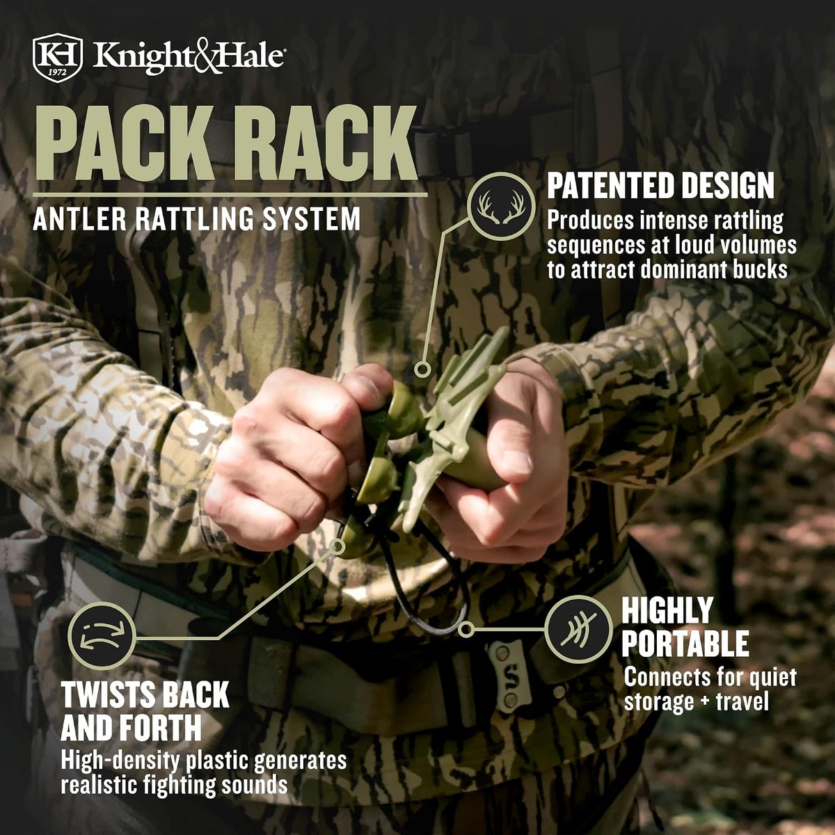 Knight & Hale Pack Rack Deer Call