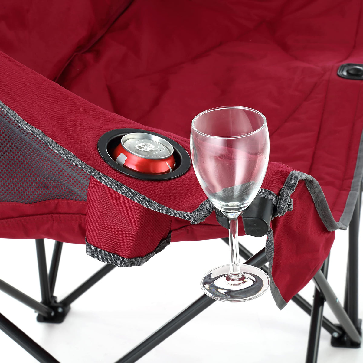 ARROWHEAD OUTDOOR Portable Folding Double Duo Camping Chair Loveseat