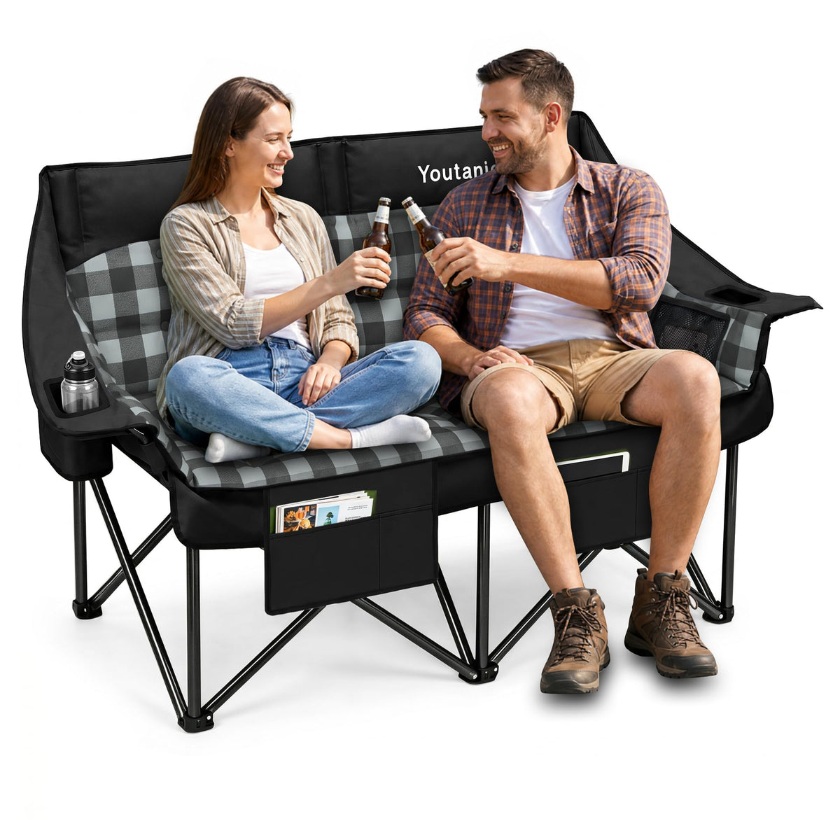 Youtanic Oversized Camping Chair, Portable Folding Camping Chairs