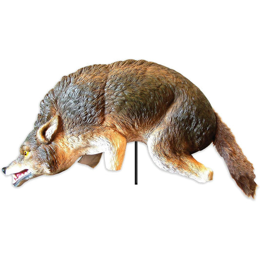 Bird-X 3D Coyote Decoy, Moving Tail, Scare Geese, 32 X 8 X 30 Inch