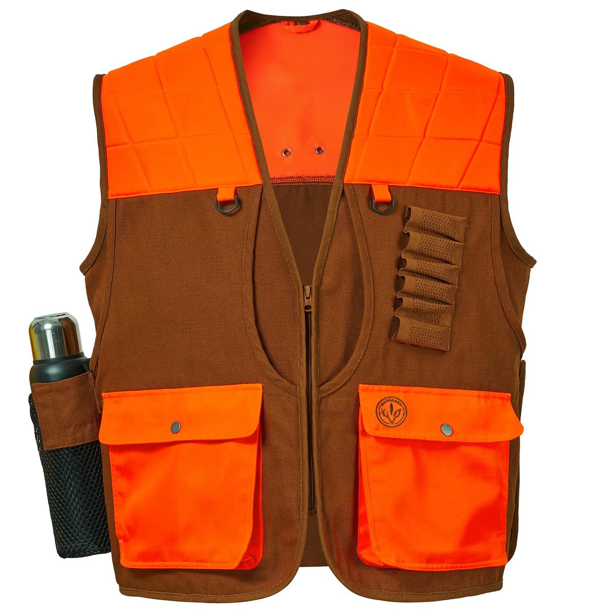 BASSDASH Upland Game Field Water-Resistant Bird Hunting Vest with Multi Pockets Men Women FV11