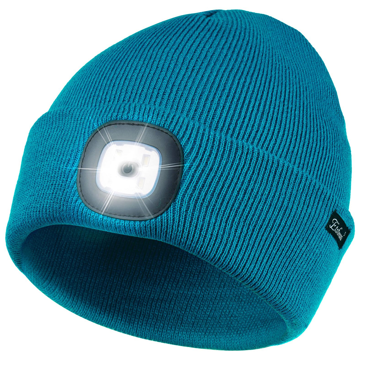 Etsfmoa Unisex Beanie with The Light, Gifts for Men Dad Father Winter Caps