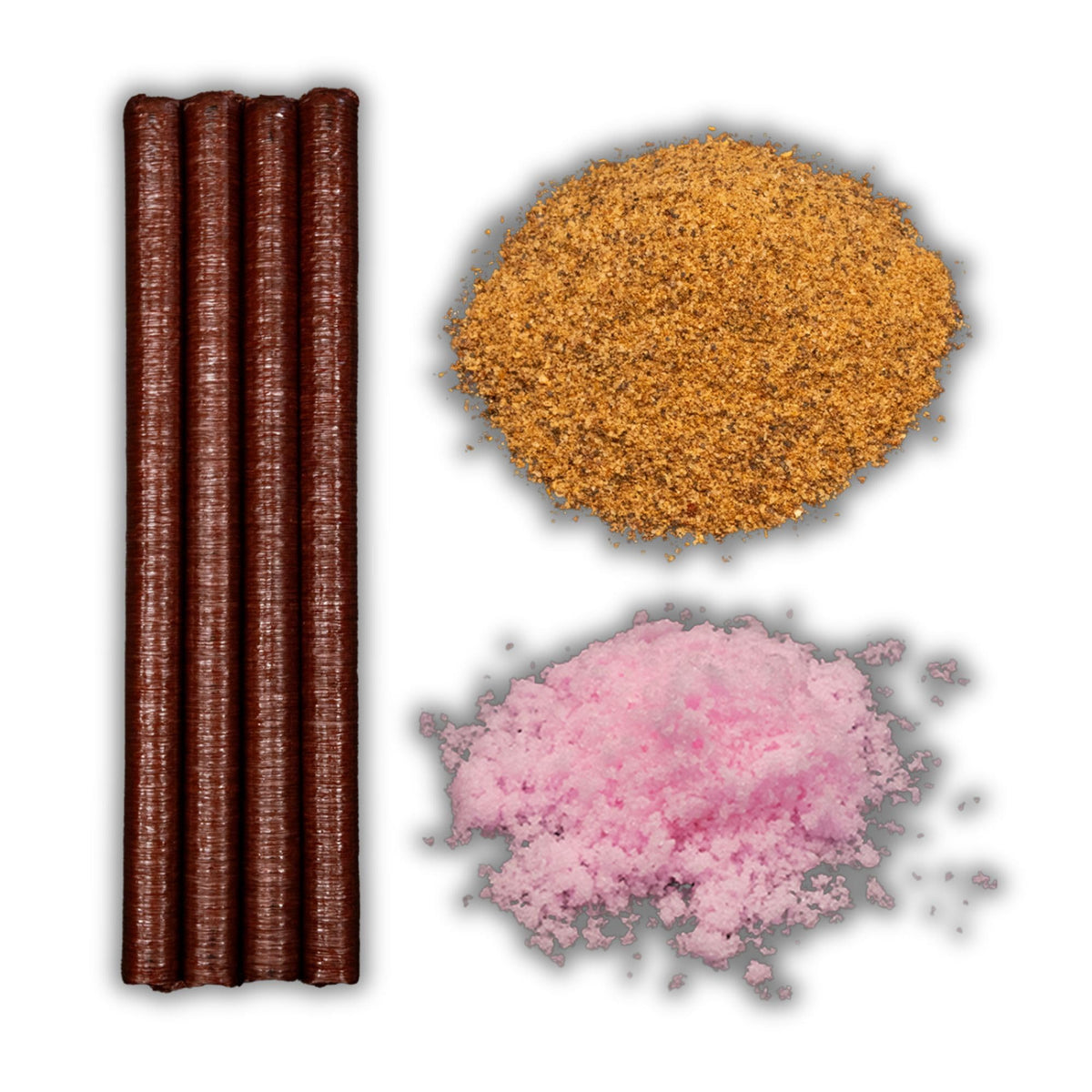 Bearded Butchers Original Snack Stick Seasoning Kit with Casings & Cure