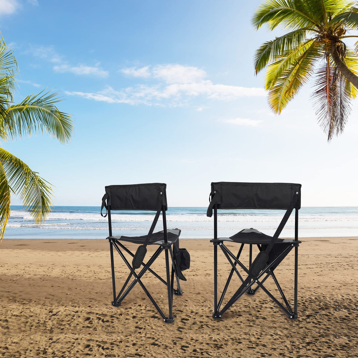 REDCAMP 2 Pack Tripod Hunting Chairs for Blinds
