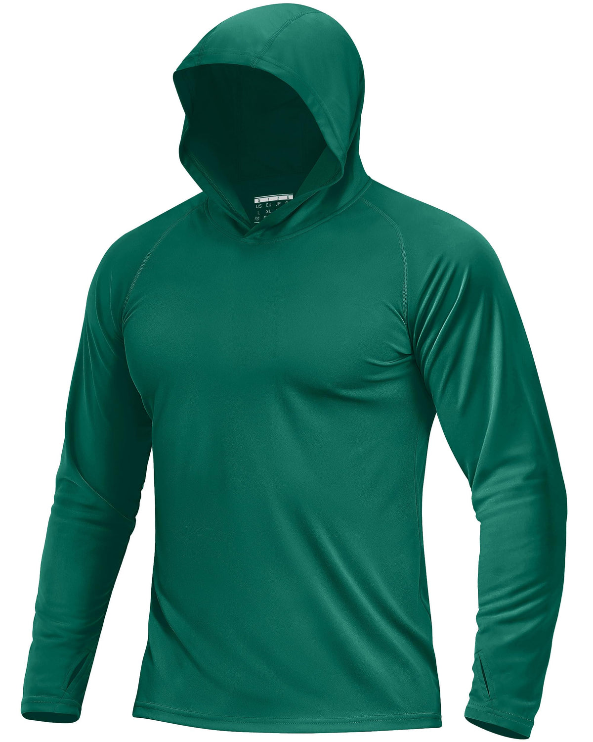 Boladeci Men's UPF 50+ Sun Protection Lightweight Hoodie Shirts Long Sleeve Fishing Shirt SPF UV Hiking Swim