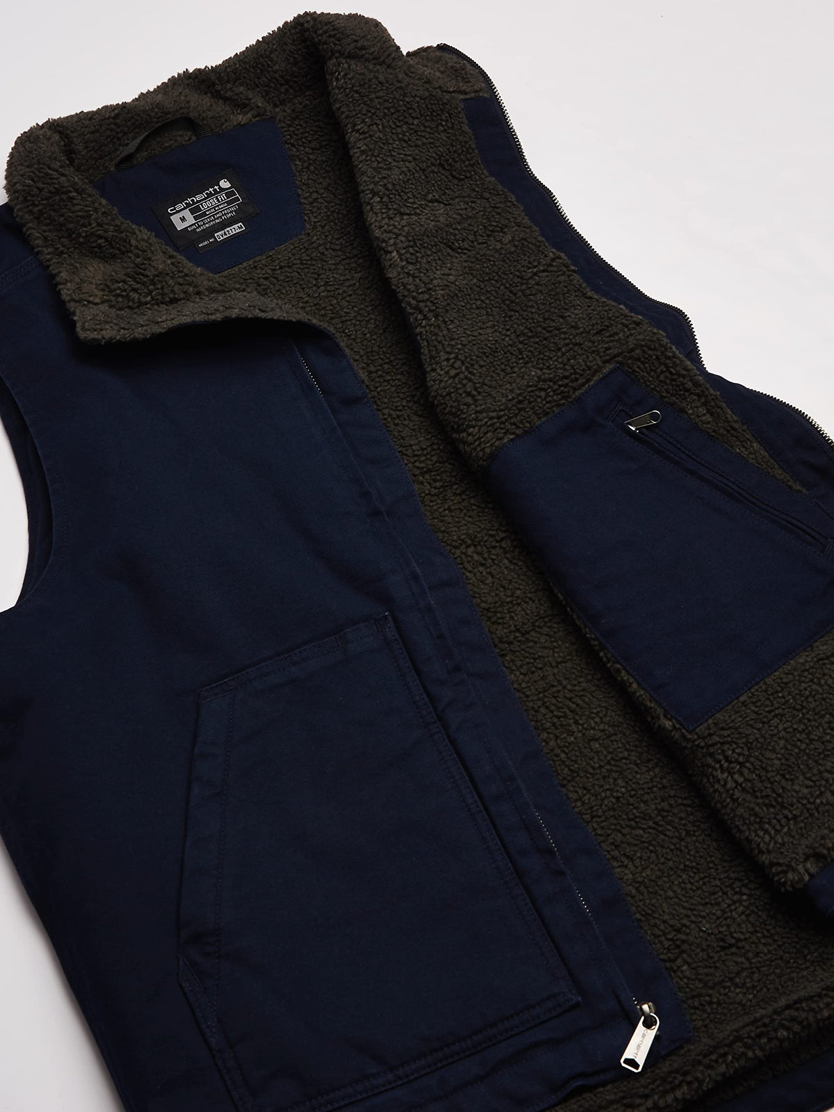 Carhartt Men's Washed Duck Mock-Neck Vest