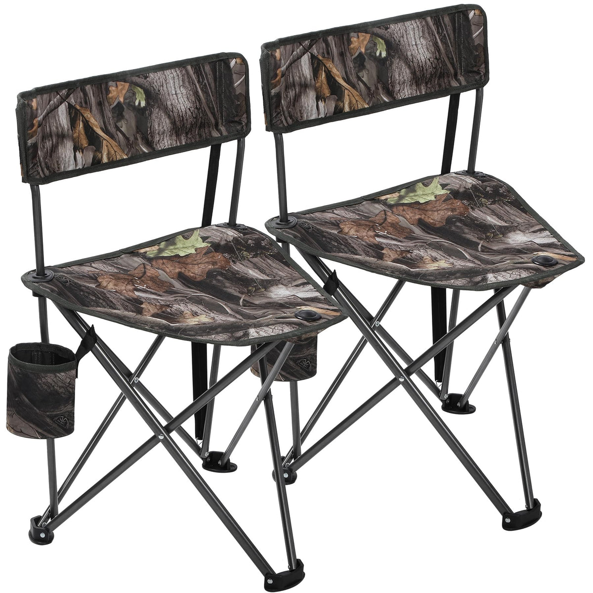 REDCAMP 2 Pack Tripod Hunting Chairs for Blinds