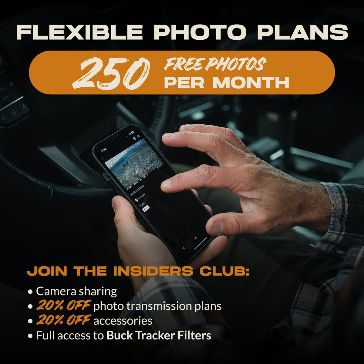 SPYPOINT Flex-M Twin, Cellular Trail Camera, Night Vision, Free Photo Plan