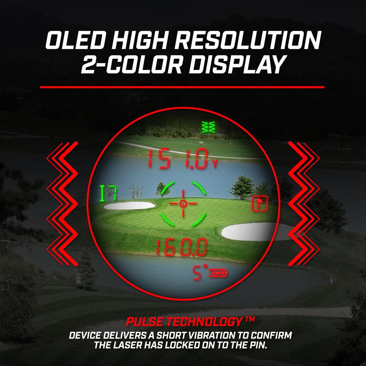 Callaway 300 Pro Golf Laser Rangefinder (with External Slope Switch)