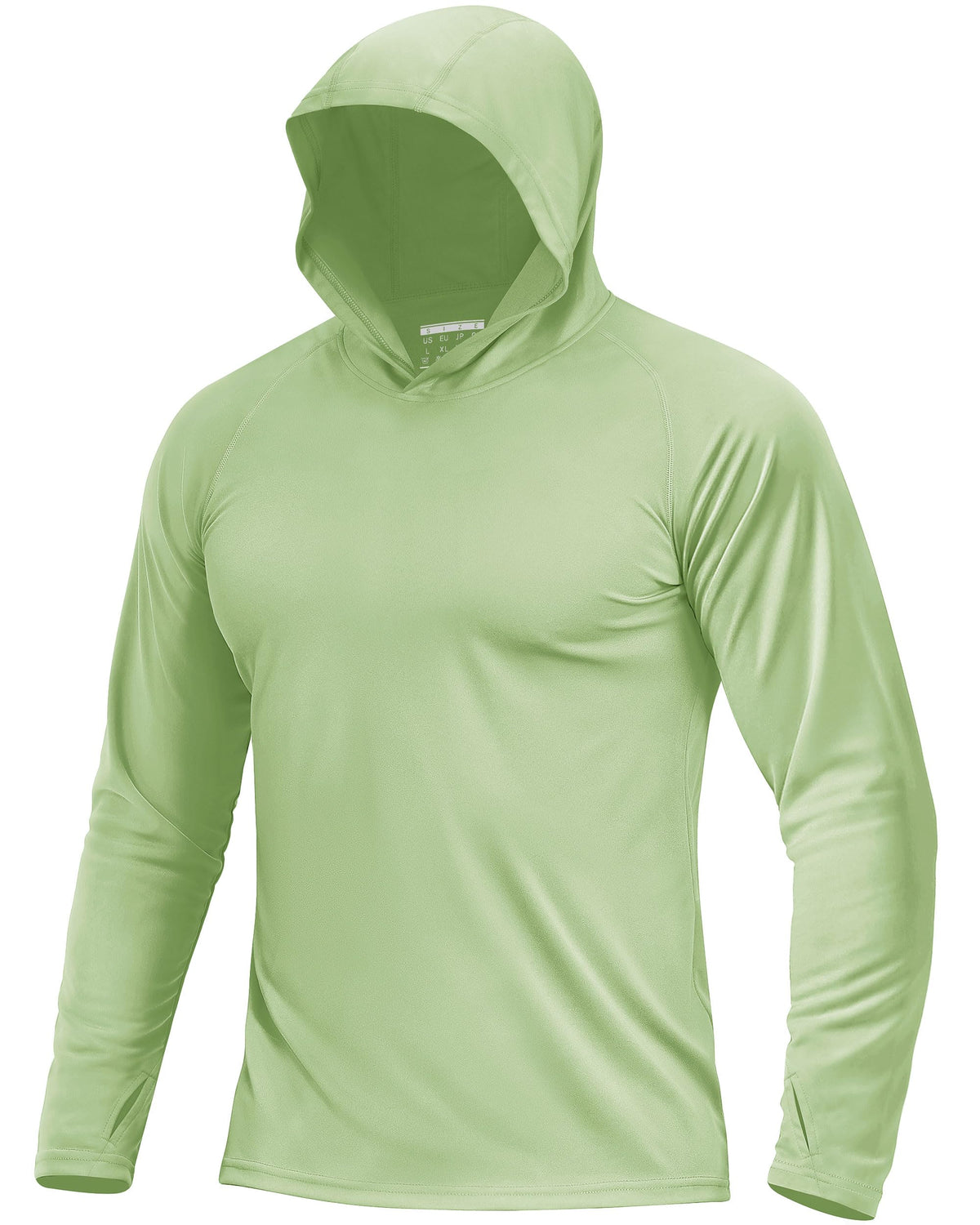 Boladeci Men's UPF 50+ Sun Protection Lightweight Hoodie Shirts Long Sleeve Fishing Shirt SPF UV Hiking Swim