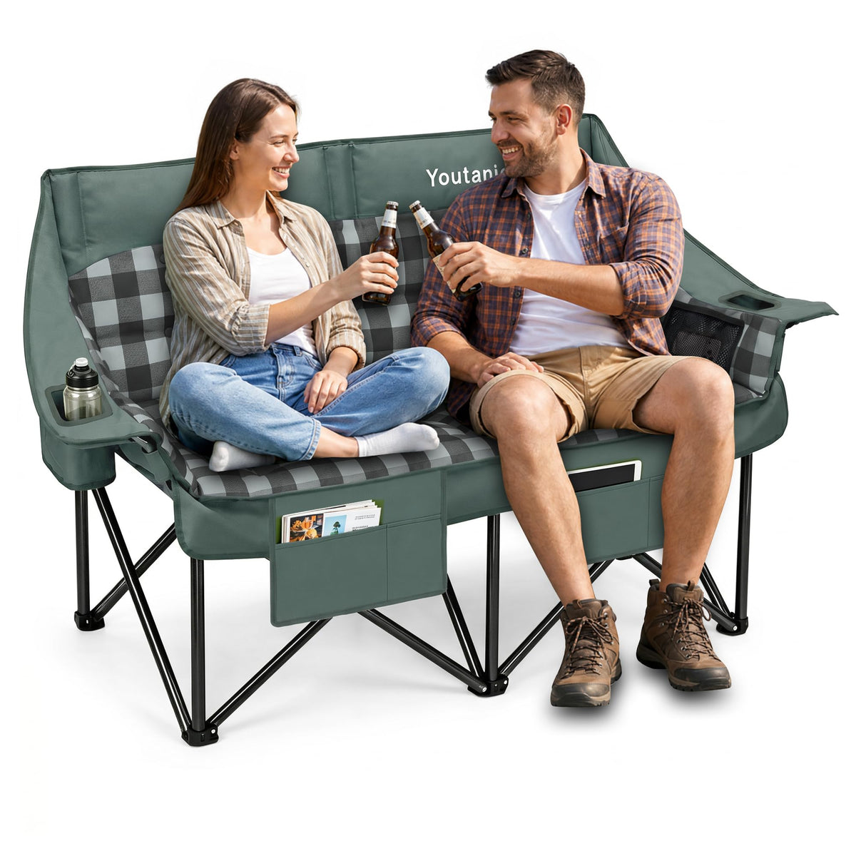 Youtanic Oversized Camping Chair, Portable Folding Camping Chairs