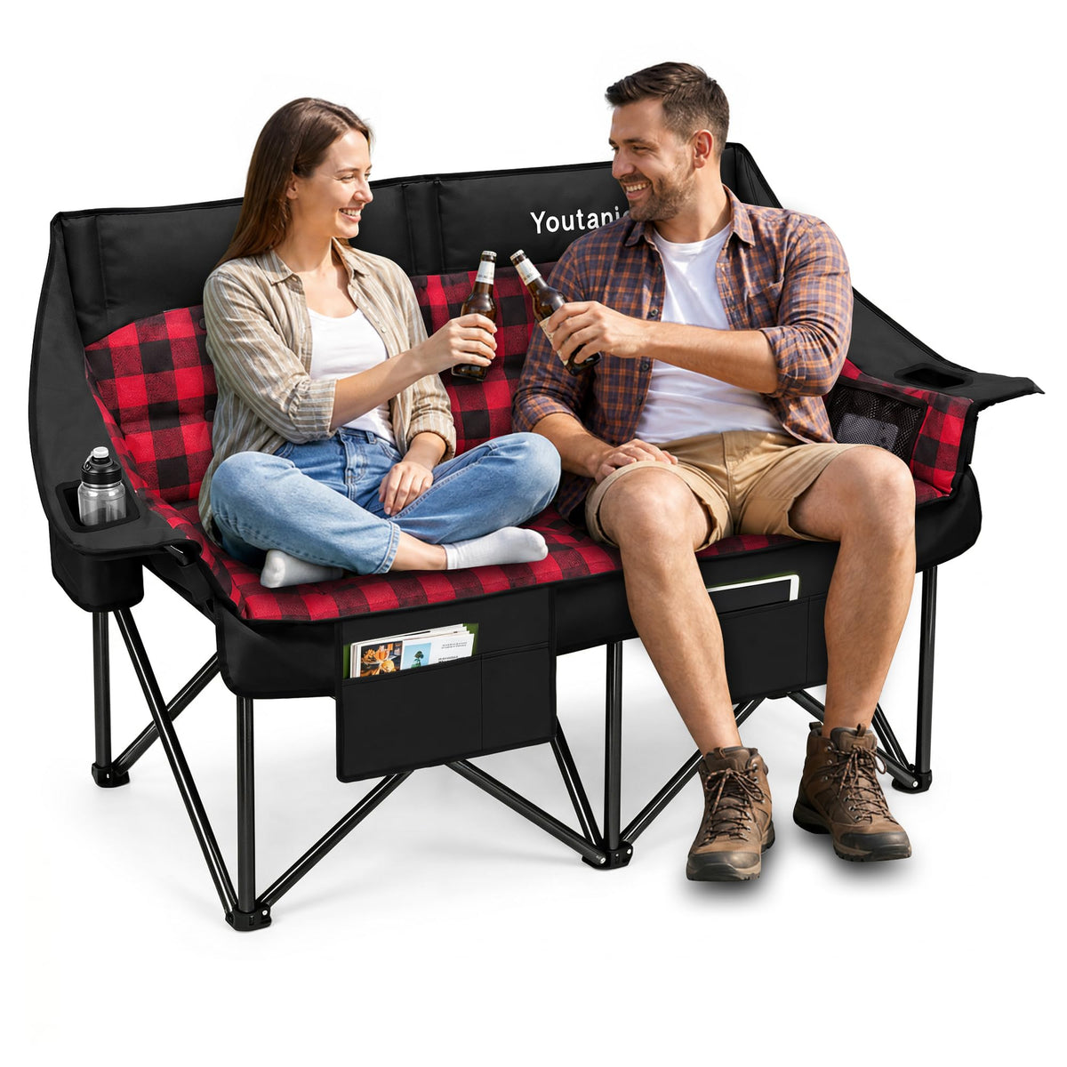 Youtanic Oversized Camping Chair, Portable Folding Camping Chairs