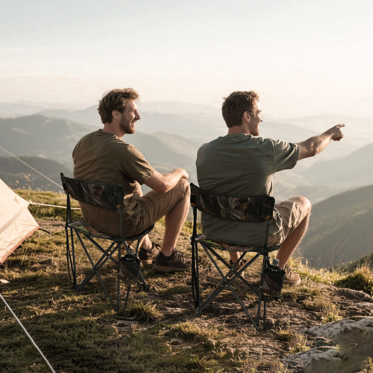 REDCAMP 2 Pack Tripod Hunting Chairs for Blinds