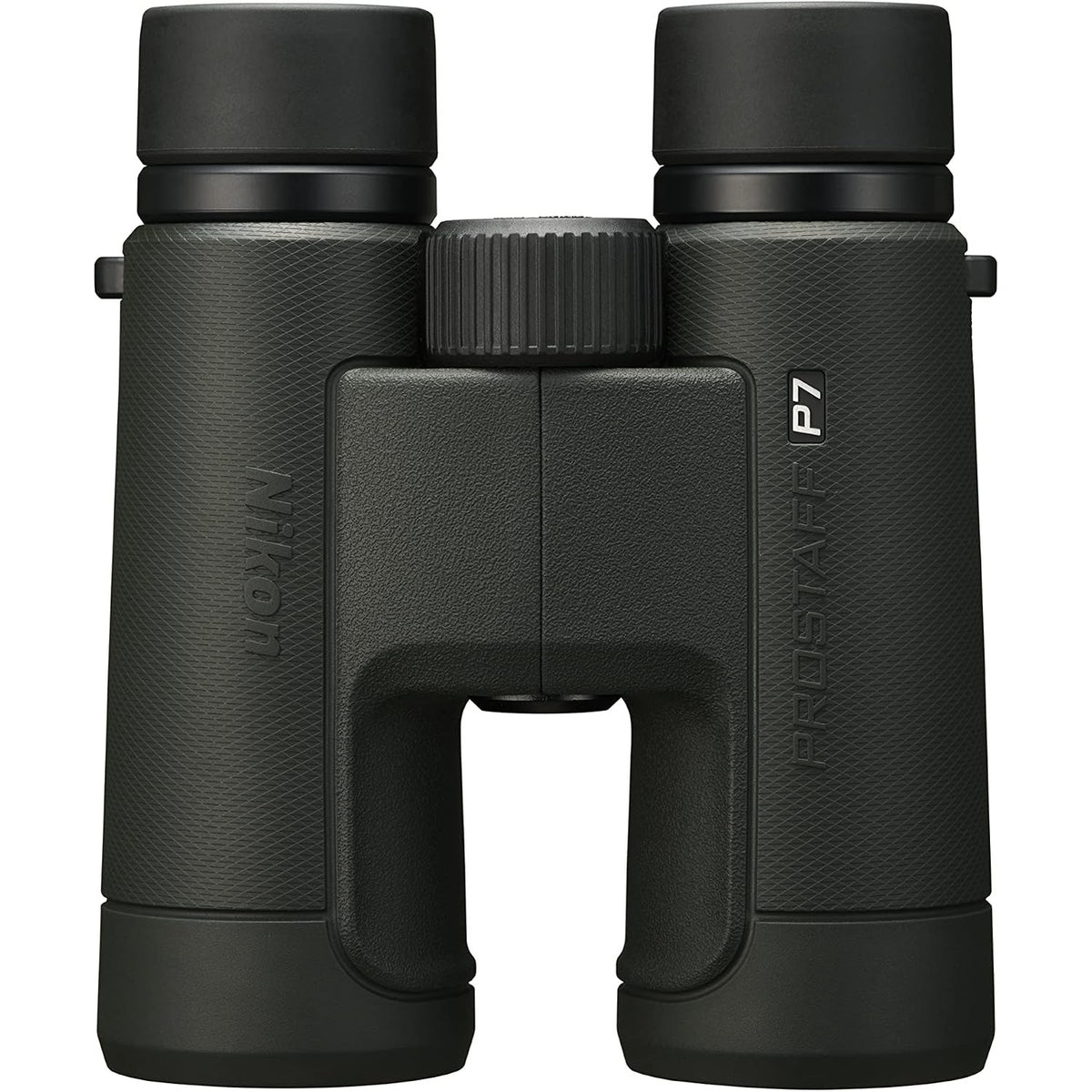 Nikon PROSTAFF P7 10x42 Binocular | Waterproof, fogproof, rubber-armored Full-Size Binocular, oil & water repellent coating & locking diopter | Official Nikon USA Model