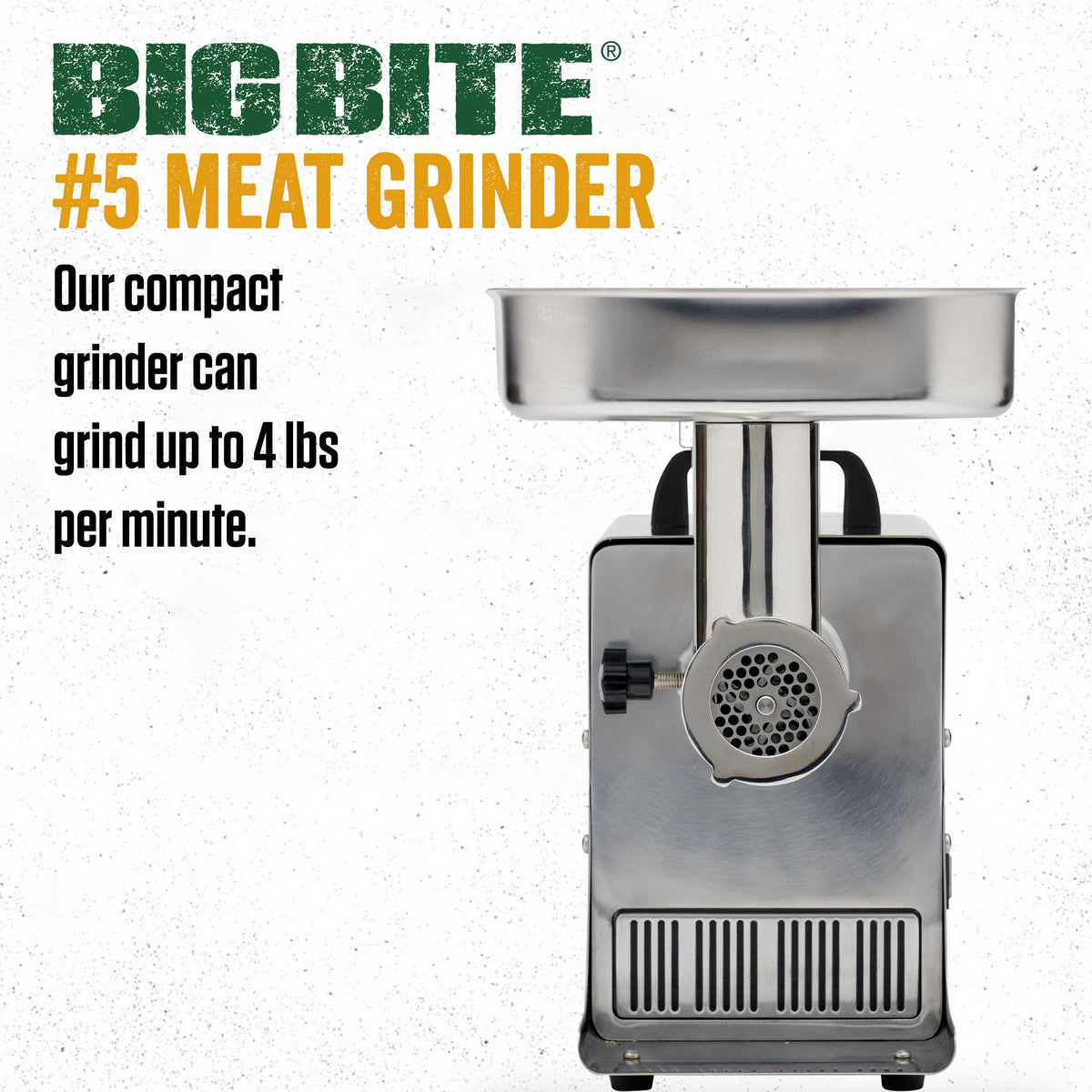 LEM Products BigBite #8 Meat Grinder, Electric Meat Grinder