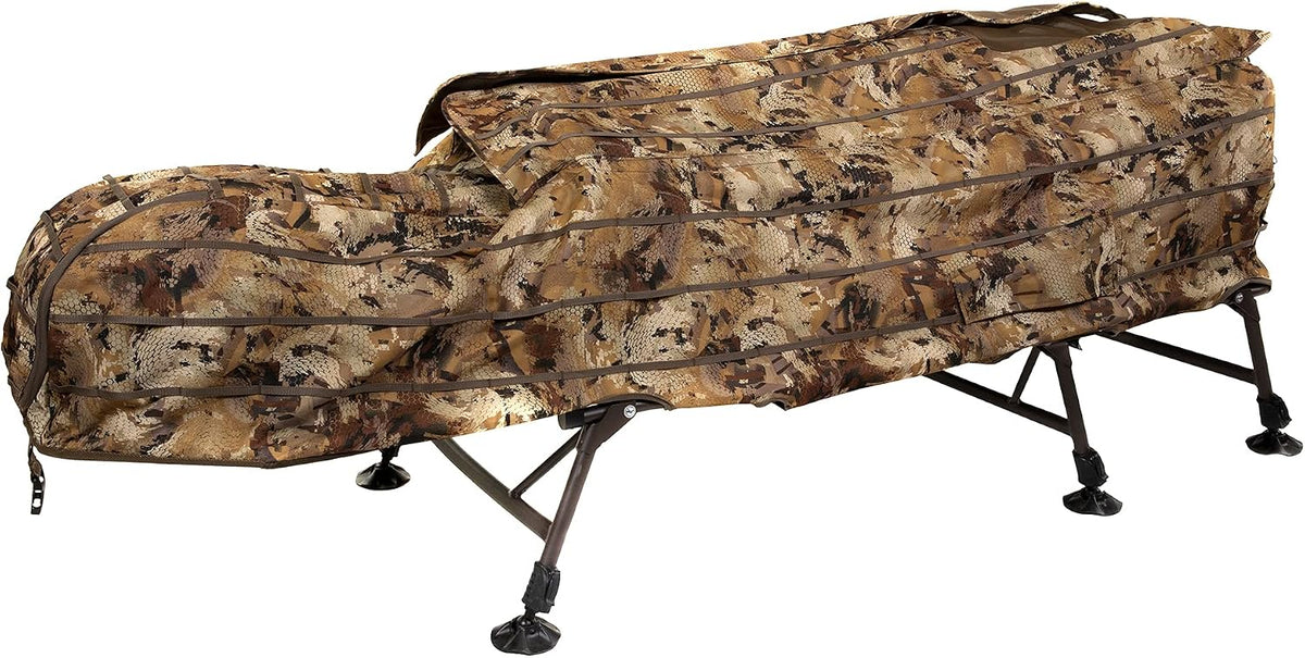 Momarsh Invisi Lay Blind System for Waterfowl Hunting in Optifade Marsh