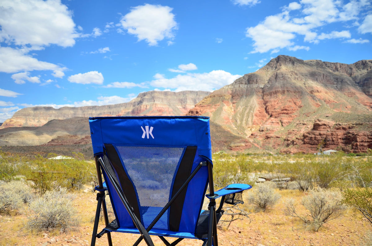 Kijaro Dual Lock Chair Color: Victoria Desert Orange