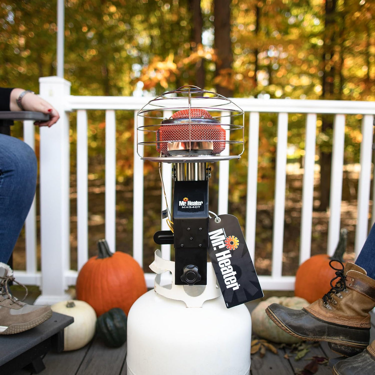 Mr. Heater Original 540-Degree 45,000 BTU Tank Top Radiant Propane Heater