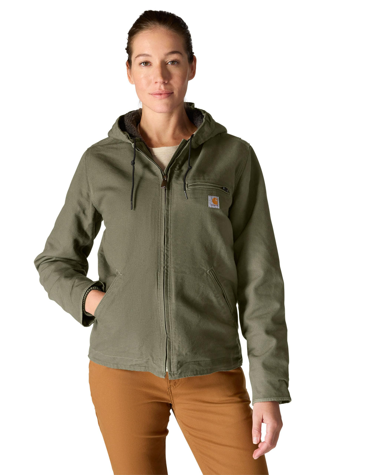 Carhartt Women's Iconic Washed Duck Sierra Jacket