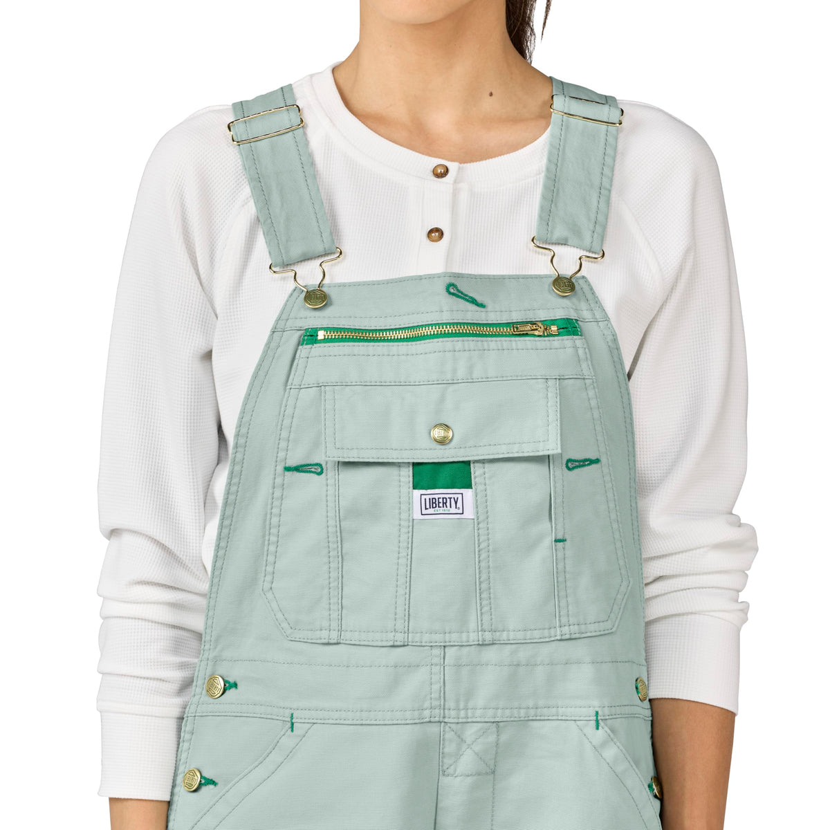 Liberty Women's Washed Duck Bib Overalls