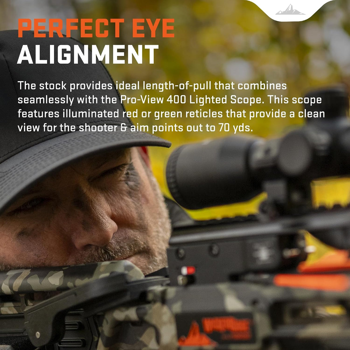 Wicked Ridge by TenPoint Commander 400, Peak XT - 400 FPS - Includes Pro-View 400 Lighted Scope, ACUdraw Crank Cocking Device & Three Match 400 Carbon Arrows