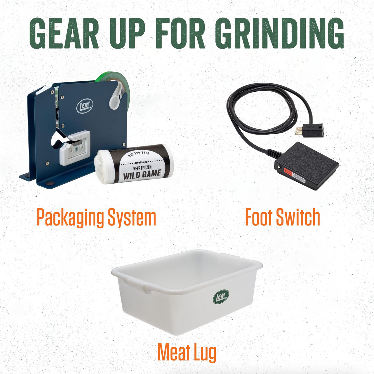 LEM Products BigBite #8 Meat Grinder, Electric Meat Grinder