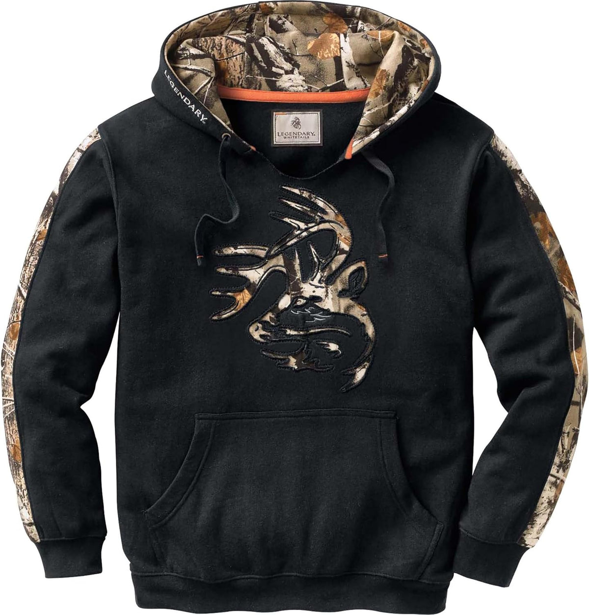 Legendary Whitetails Mens Camo Pullover Hoodie Hunting Sweatshirt