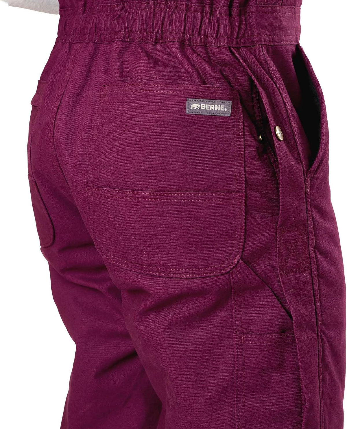 Berne Women's Softstone Duck Insulated Bib Overall