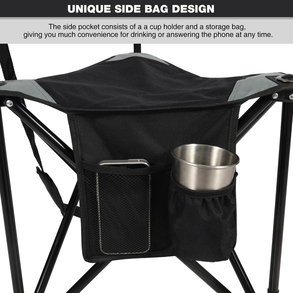 REDCAMP 2 Pack Tripod Hunting Chairs for Blinds