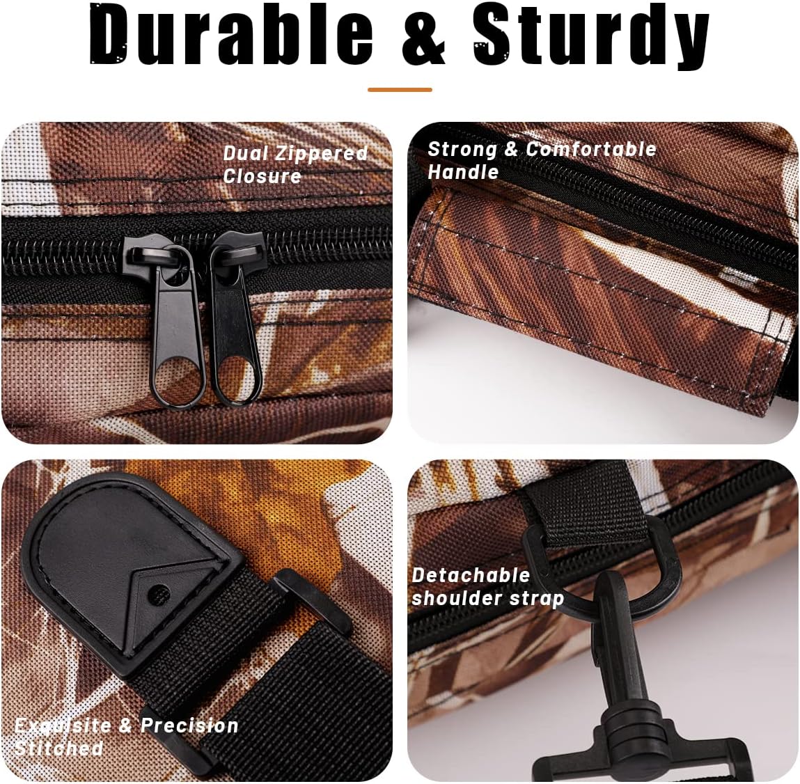 Compound Bow Case Soft Light-Weight Bow Bag with Arrow Pocket and Backpack Straps