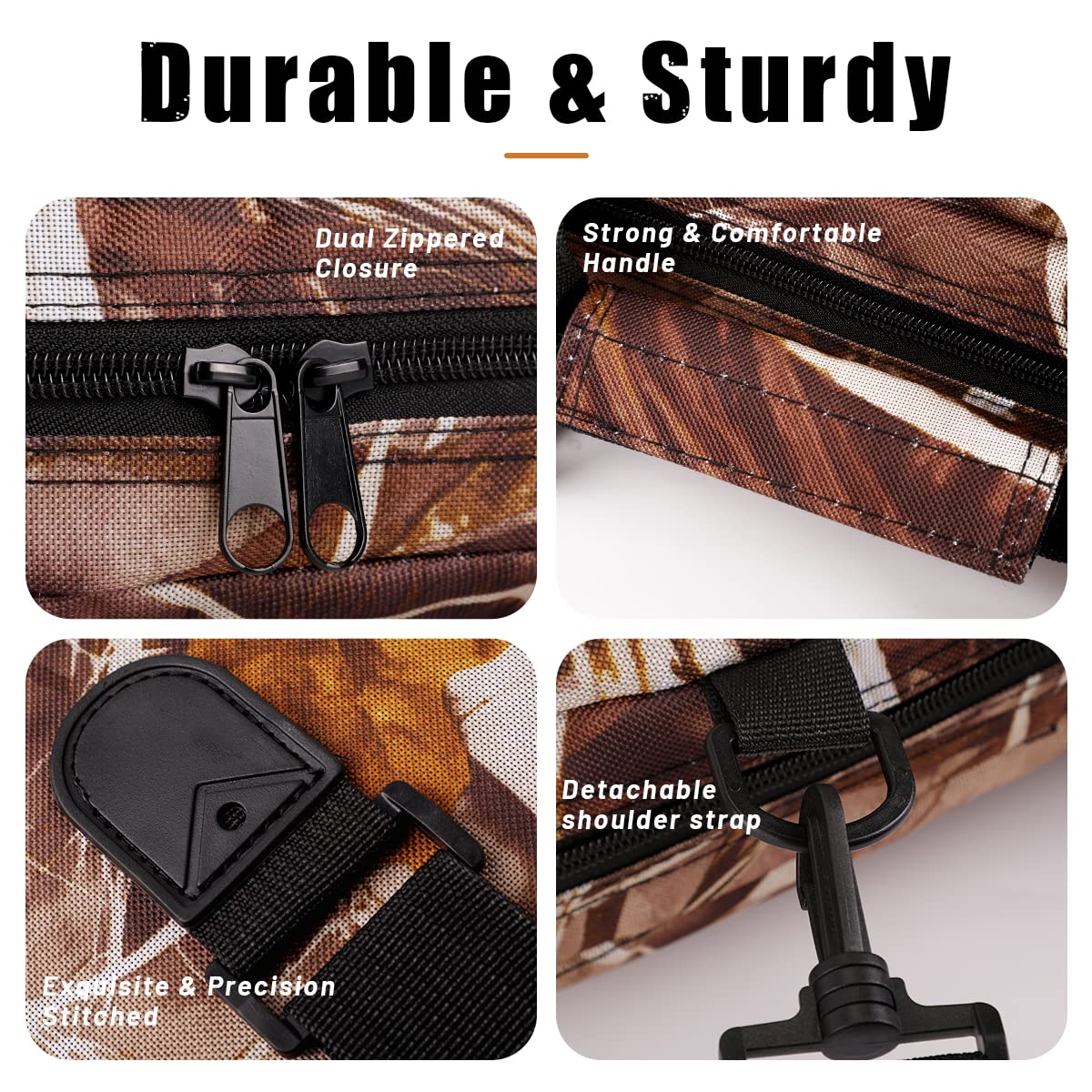 Compound Bow Case Soft Light-Weight Bow Bag with Arrow Pocket and Backpack Straps