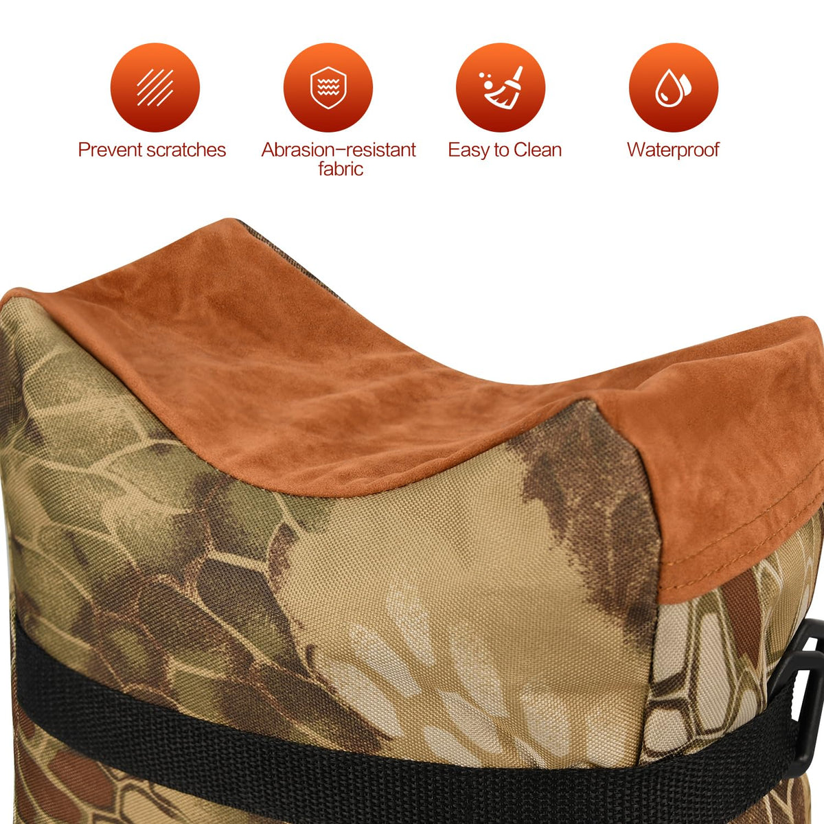 Rest Bags, Unfilled Rest Front & Rear Support Sandbag Stand Holders (Bags Come unfilled)
