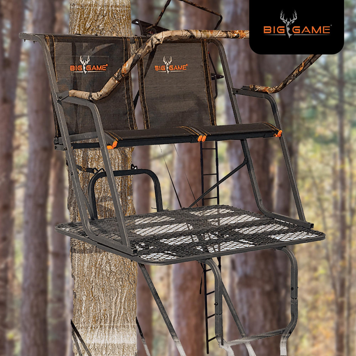 BIG GAME Ladder Tree/Tripod Stand for Hunting Deer