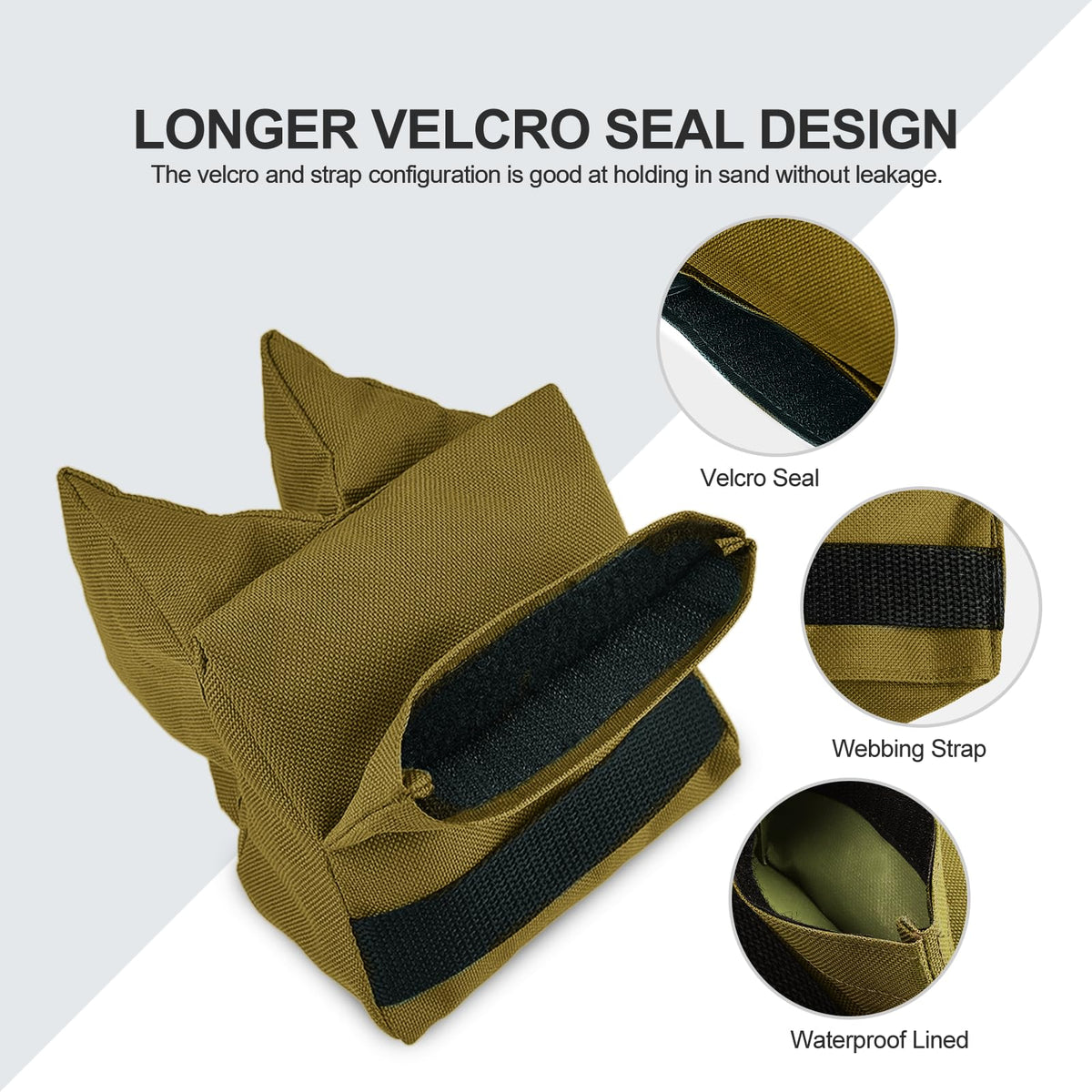 Twod Outdoor Shooting Rest Bags -Stand Holders Target