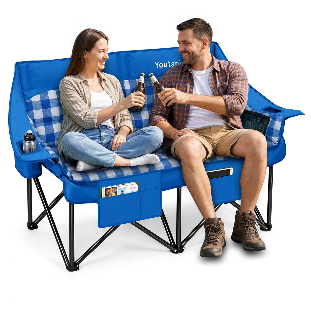 Youtanic Oversized Camping Chair, Portable Folding Camping Chairs