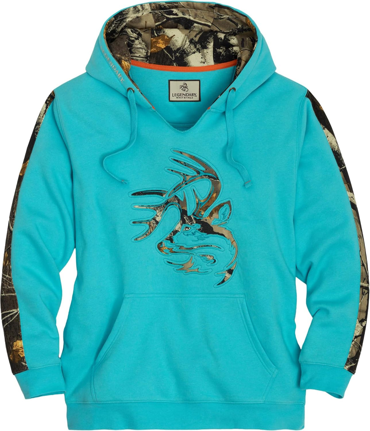 Legendary Whitetails Mens Camo Pullover Hoodie Hunting Sweatshirt