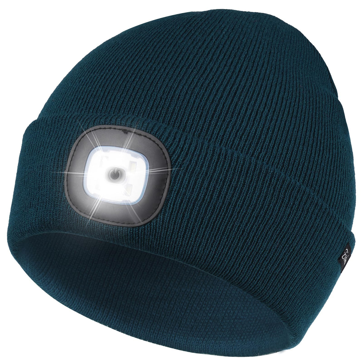 Etsfmoa Unisex Beanie with The Light, Gifts for Men Dad Father Winter Caps