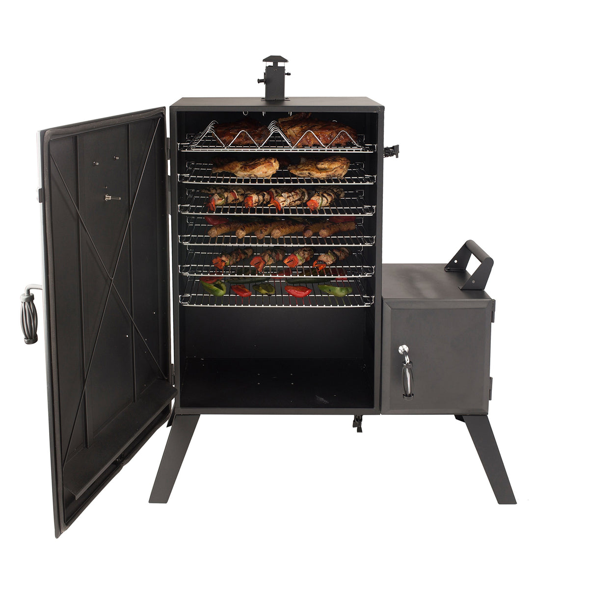 Dyna-Glo DGO1176BDC-D Vertical Offset Charcoal Smoker