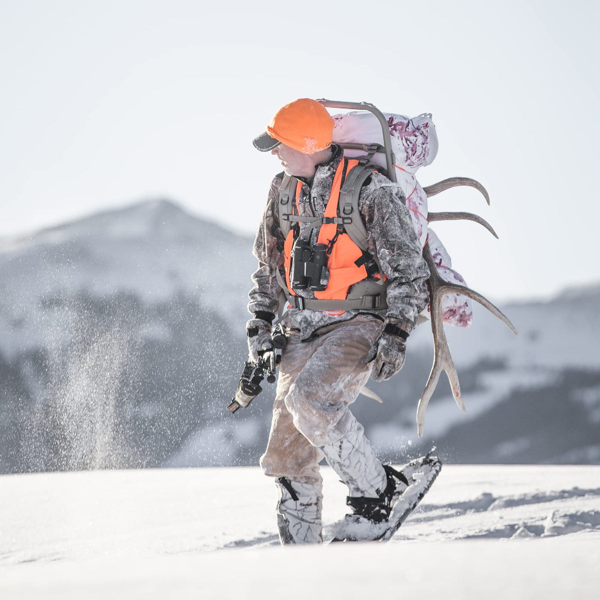 Allen Company Adult Blaze Orange Hunting Vest with a Hook and Loop Closure-High-Visibility Saftey Gear for Men and Women