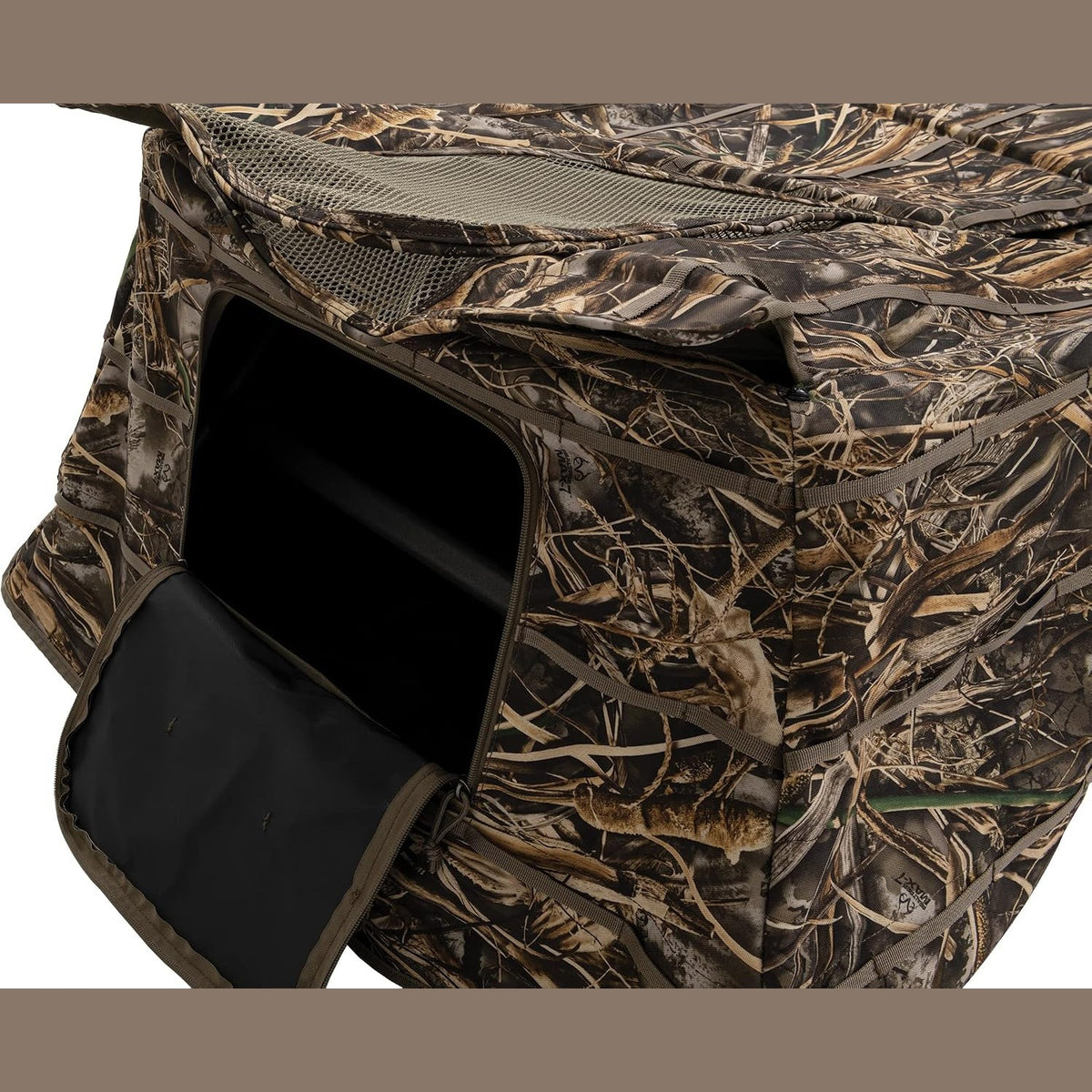 ALPS OutdoorZ Legend Layout Blind - Hunting Blind, Zero-Gravity Chair Design, Waterproof Floor, Mesh Face Screen, Rear Zippered Door, and Backpack Carry Straps with Optional Snow Cover Accessory