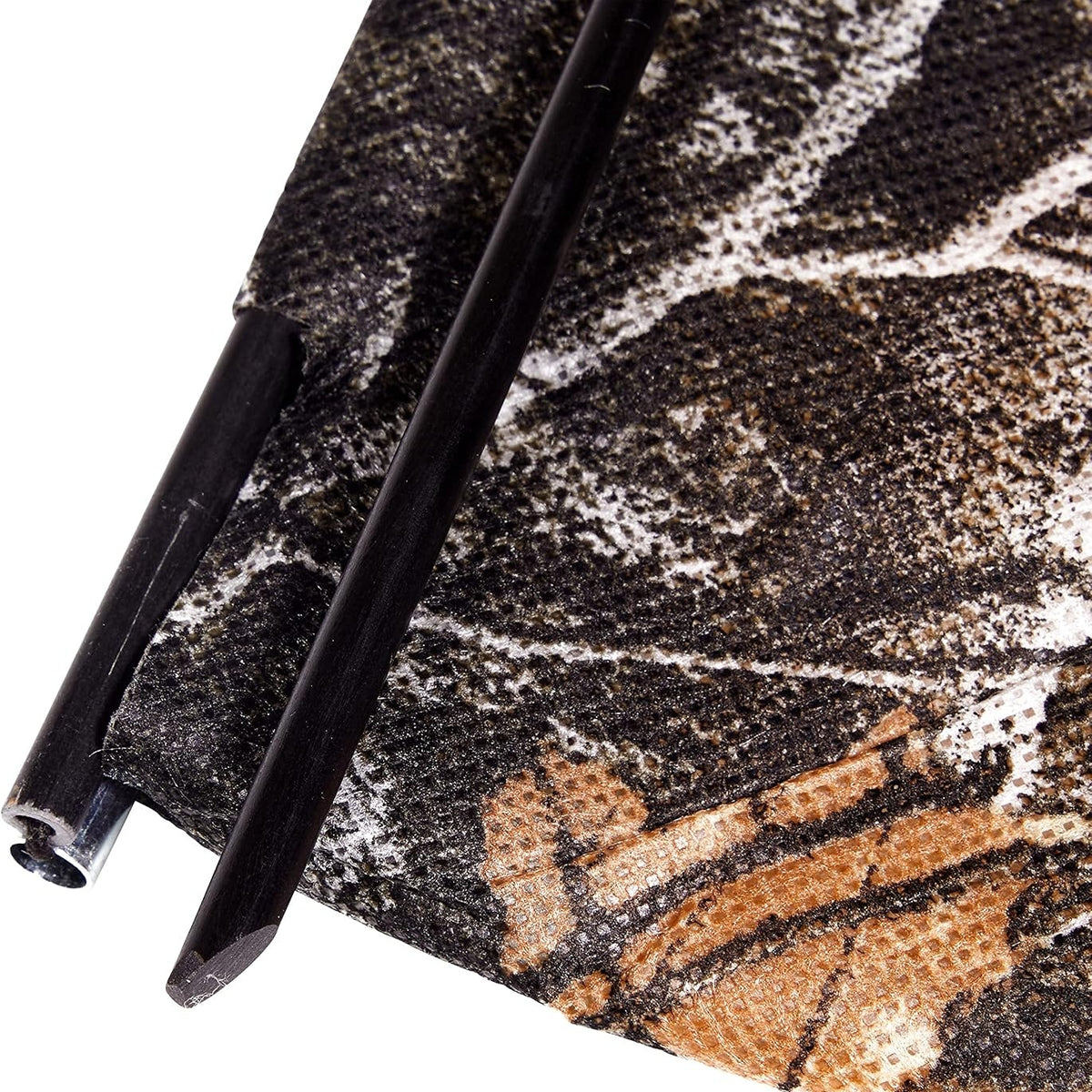 Allen Company Portable Ground Blind for Turkey and Deer Hunting - Outdoor Shooting Gear - Comes with Stakes for Easy Set Up - Realtree Edge Camo - 10" L x 27" H